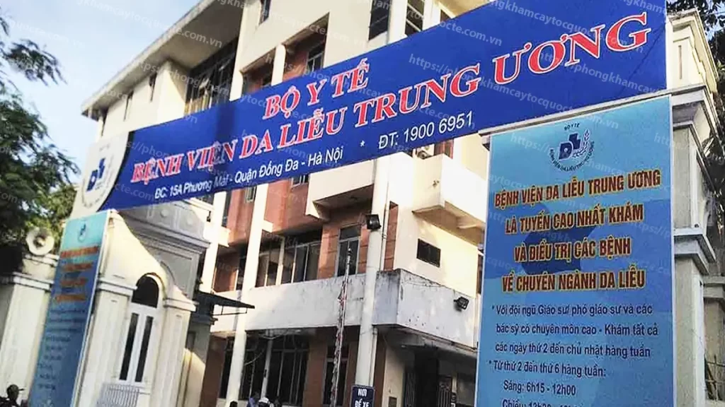 Bệnh viện da liễu trung ương tại Hà Nội