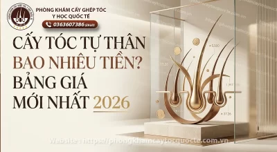 Cấy Tóc Tự Thân Bao Nhiêu Tiền? Bảng Giá Mới Nhất 2026