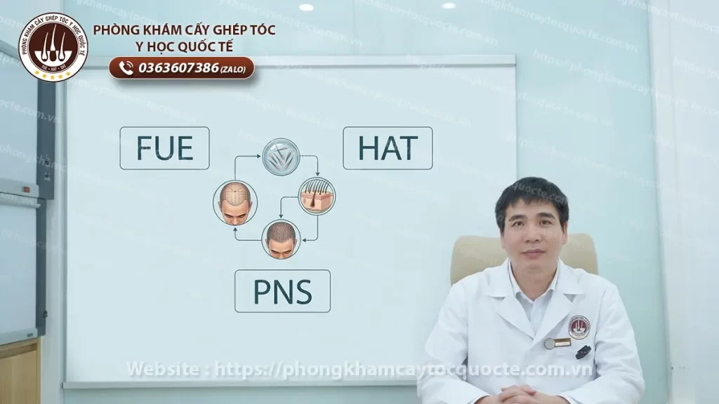 Các phương pháp cấy ghép tóc hiện nay