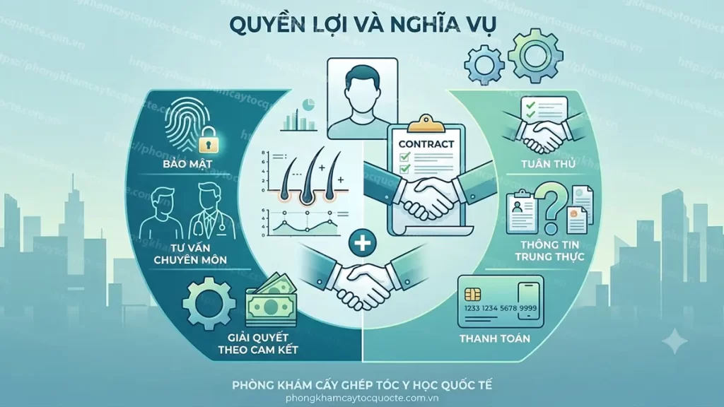 Quyền lợi và nghĩa vụ của khách hàng